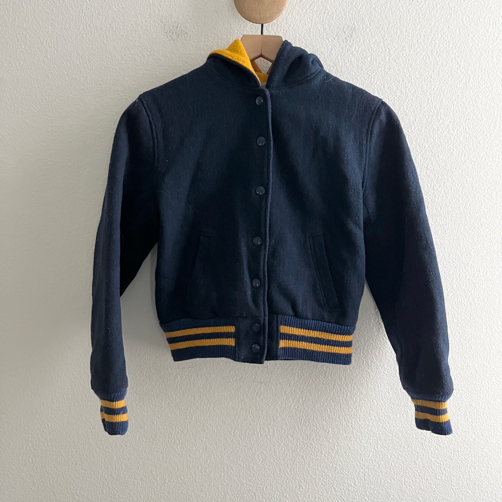 Golden Bear Sportswear Kids All Wool with Hood Jacket